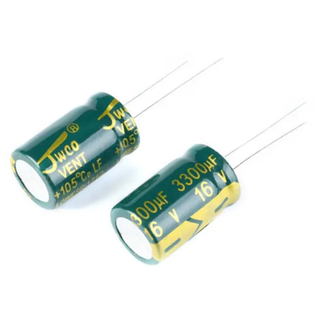 3300uF 16V High Frequency Radial Electrolytic Capacitors 16V 3300uF 13*21mm