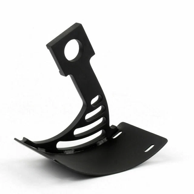 Curved side Mount plaque d'immatriculation pour For Yamaha R1 2004-2014 BLK A