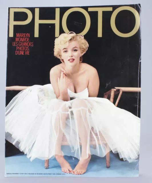 PHOTO  Magazine Novembre 1974  - 114 pages Marilyn Monroe (X-725)