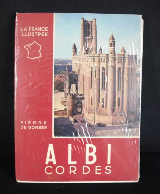 Albi Corde Pierre Di Goressela Francia Illustrato c1950 Ed Alpina Jean Dieuzaide