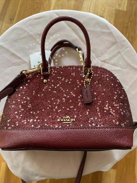 Sac à Main Shanghai Tang Jamie - Cuir Noir, Doublure Rouge - Neuf Sans étiquette, Style Soirée