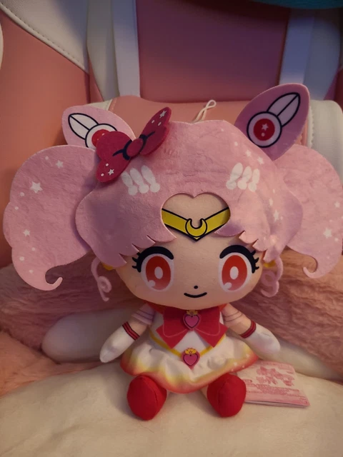 RARE SAILOR MOON Eternal x Sanrio Chibi Moon Plush Doll Toy UK SELLER ...