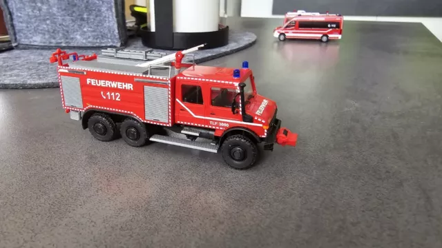 Feuerwehr Eigenbau Umbau 1:87 Herpa Rietze Busch