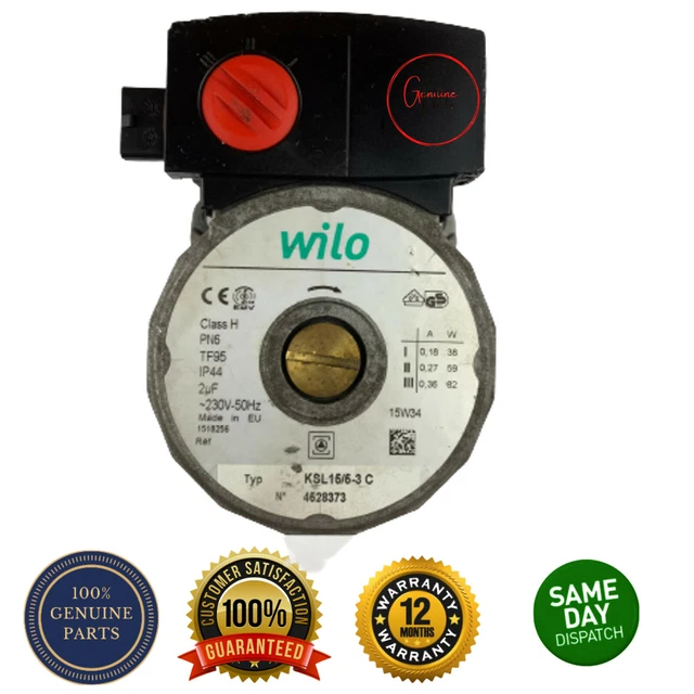 WILO CIRCULATING PUMP HEAD Boiler Pump – 4528373 £42.99 - PicClick UK