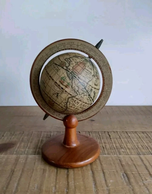 Pendentif Breloque Globe Terrestre En Or 9k - Mappemonde Pour Bracelet, Occasion