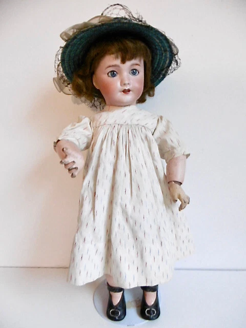 TÊTE DE POUPÉE ancienne UNIS FRANCE Moule 60-en porcelaine -Parfait état RARE EUR 110,00 - FR