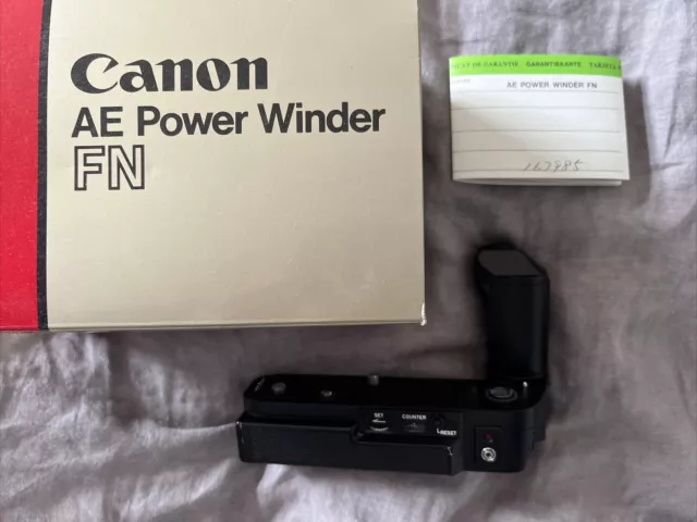 Canon AE Power Winder FN für Canon F-1 OVP