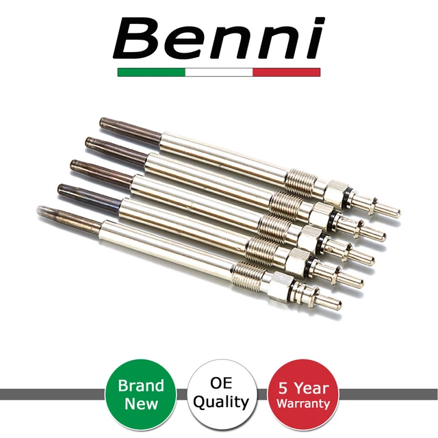 6x Bosch Glow Plugs For Mercedes W220 S320 CDI – OM613 OM648 197bhp 204bhp