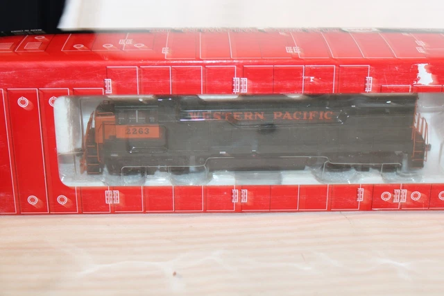 HO Scale Atlas, GE U23B Diesel Locomotive, Western Pacific, #2263 --8287