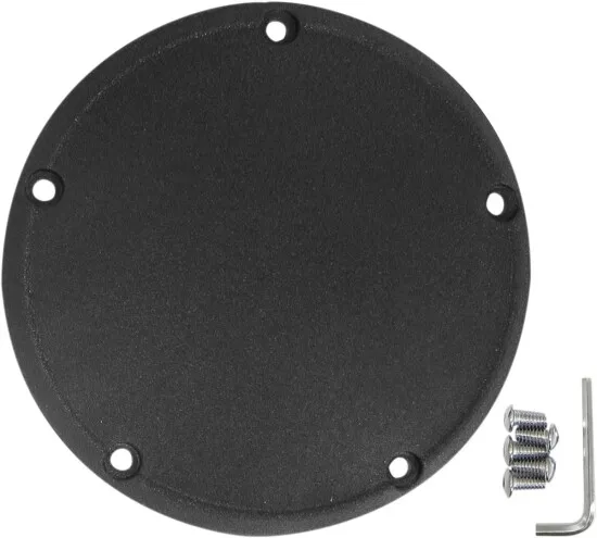 Drag Specialties Derby Cover - Wrinkle Black 33-0054WB For Harley Davidson