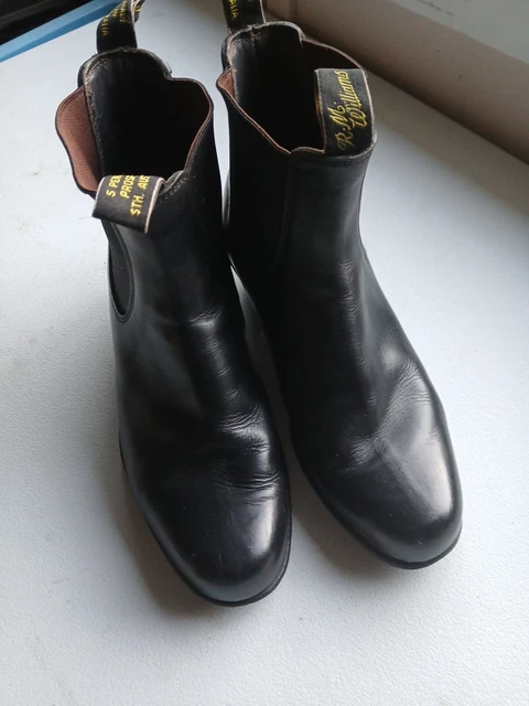 Vintage Rm Williams Boots Sizing RM WILLIAMS BOOTS, Black Leather