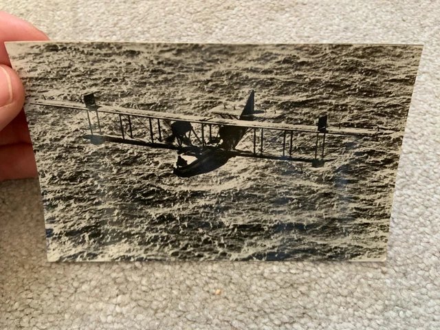 FELIXSTOWE F3 FLYING BOAT - PHOTO (14cm x 9cm approx)