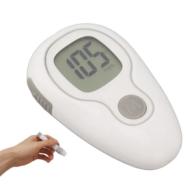 Kit monitor glucosio nel sangue portatile misuratore di diabete con dispositivo di lancio
