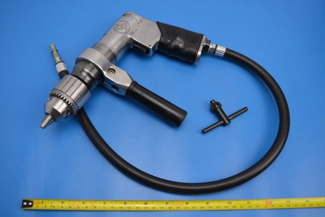 Chicago Pneumatic CP789HR Luftbohrer. Jacobs Spannfutter 1,5 - 13 mm (1/2") Schlauch und Schlüssel