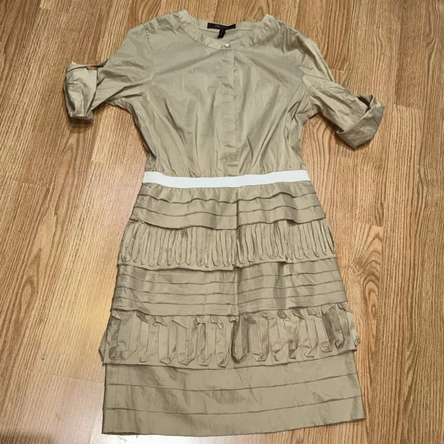 Bcbgmaxazria Khaki Dress