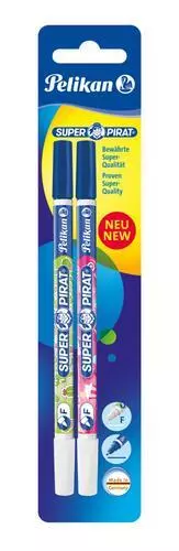 2 Pelikan Tintenkiller Super Pirat®  F-Spitze