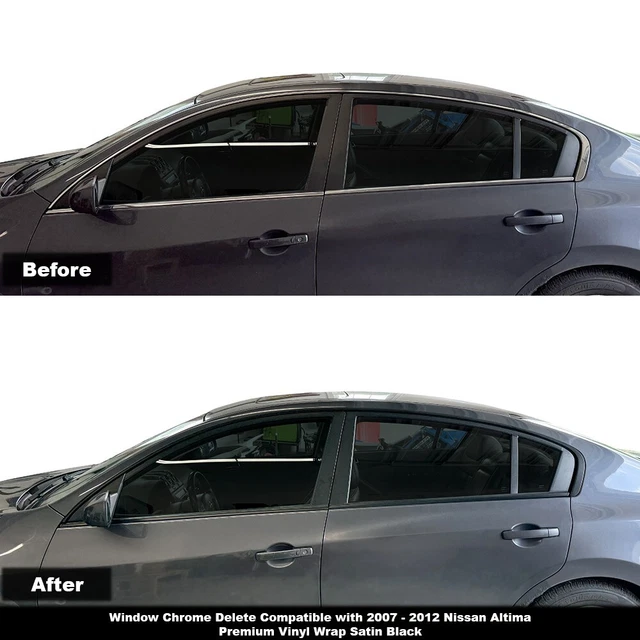 Crux Motorsports Gloss Black Window Chrome Delete Kit For 2020 Subaru Legacy – Air Release Vinyl