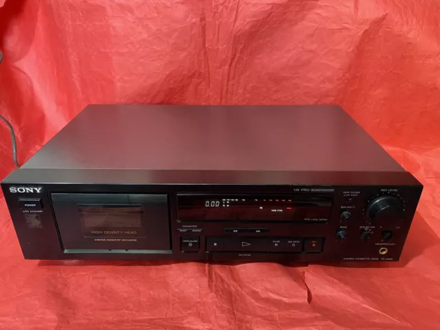 Sony Tc-K470 Piastra A Cassette Vintage 3 Motori Dolby B-C Hx-Pro Da Revisionare