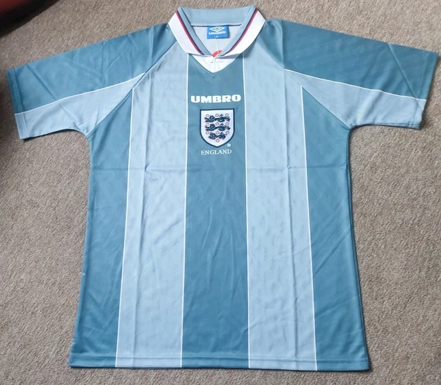 Maillot De Football Umbro Angleterre Euro 1996 - Gary Neville Taille M - Vintage Neuf