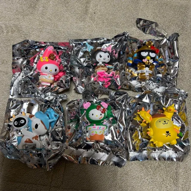 tokidoki x Hello Kitty and Friends Figure Mini Sanrio Sweets Set of 6 Kawaii