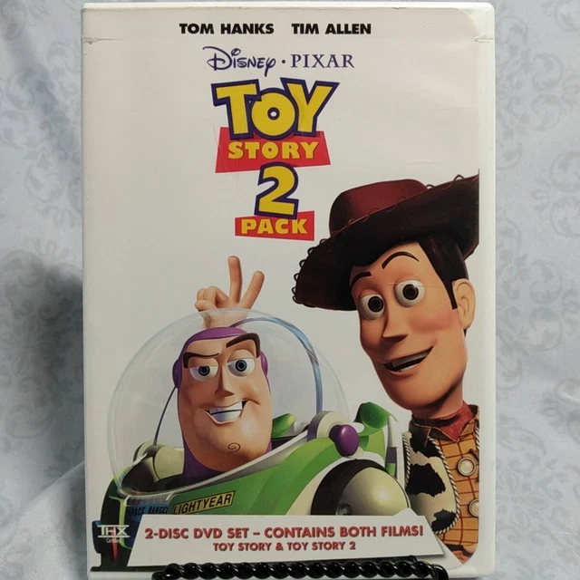 DISNEY PIXAR TOY Story 1 And Toy Story 2 Pack DVD 2000 2 Disc Set disney-pixar-toy-story-1-and-toy-story-2-pack-dvd-2000-2-disc-set