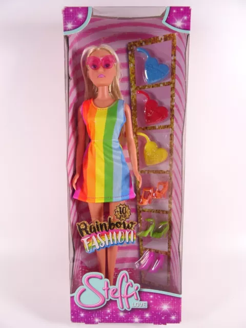 Steffi Love Simba Toys Rainbow Fashion NRFB neuwertig OVP (10792)