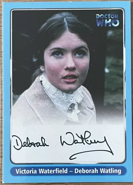 Doctor Dr Who Definitive Collection Series 1 Autograph Card A7 Deborah Watling