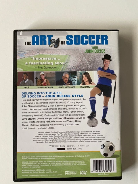 John Cleese Football THE ART OF Soccer with John Cleese (DVD) Region 1 US import Rare OOP ...