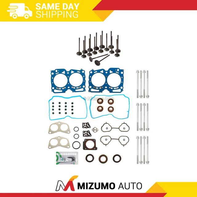 Head Gasket Set Intake Exhaust Valves Fit 99-01 Acura Honda 3.2 3.5L