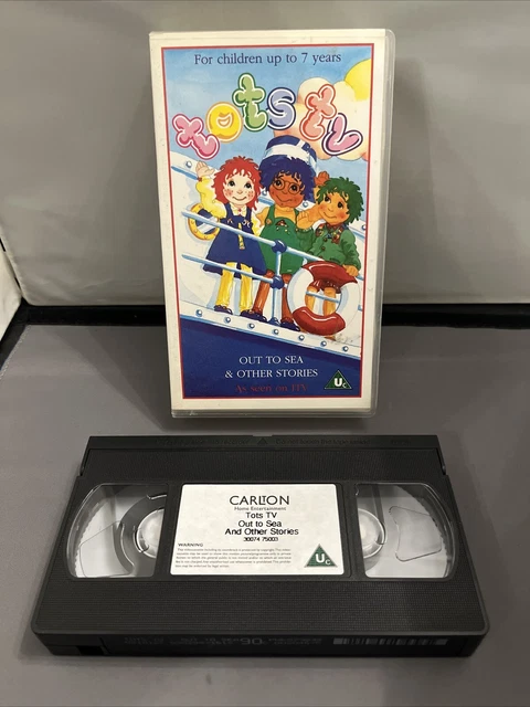 TOTS TV OUT To Sea 5 Other Stories Tilly Tom Tiny Pal Vhs Video Kids tots-tv-out-to-sea-5-other-stories-tilly-tom-tiny-pal-vhs-video-kids