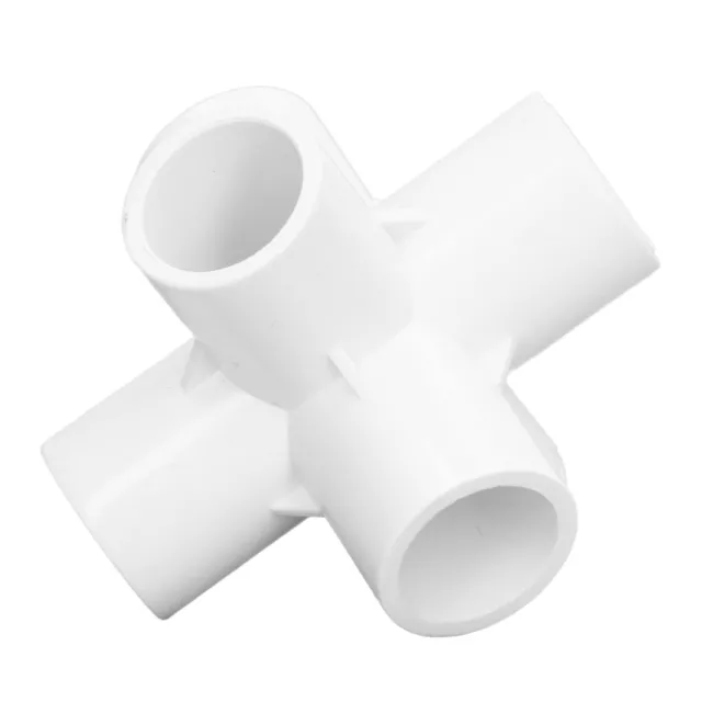 PVC Pipe Connector Easy To Connect 6 Way Pipe Fittings For Indoor And Outdoor