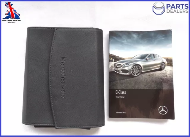 Genuine Mercedes-Benz C-Class Saloon W205 2014-2018 Owners Manual Handbook Pack