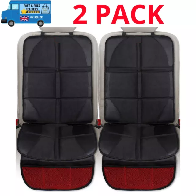 2 PACK Car Seat Protector Baby Toddler Premium Quality Oxford 600D    UK    G