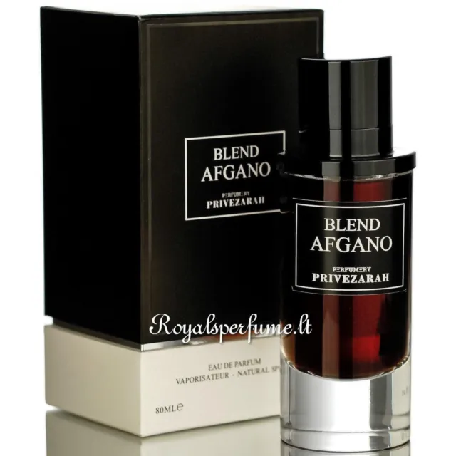 Blend Afgano by Pendora Scent Arabic Perfumed Water Unisex 80ml Eau de Parfum