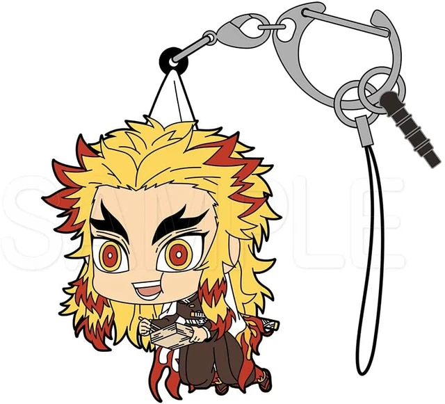 Demon Slayer / Kimetsu No Yaiba - Portachiavi In Silicone