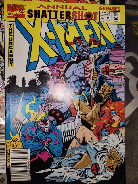 The Uncanny X-Men Annual #16 (Marvel, 1992) Shattershot Part 2. VF