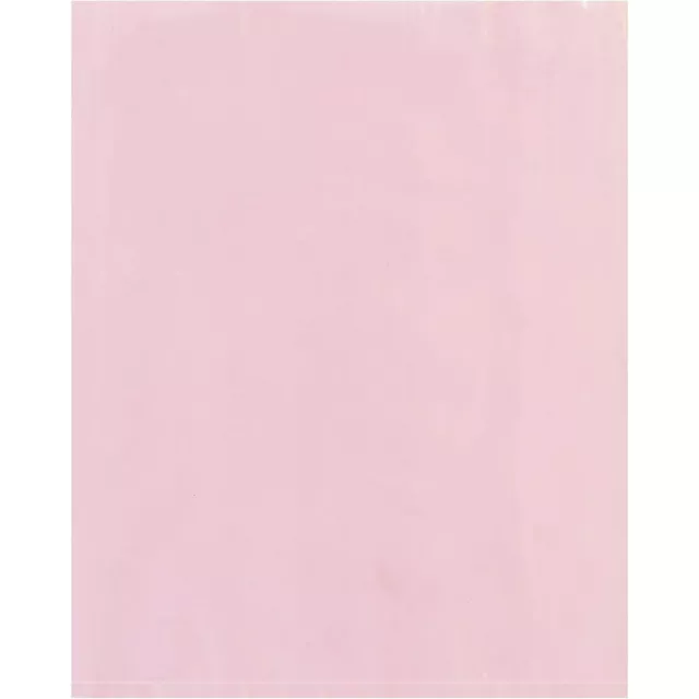 100x Anti-static Bags 6" x 12" Large Pink Poly Bag Open Ended 4 Mil THICKNESS 3