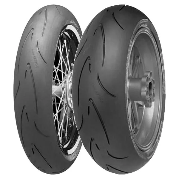 Tyre Pair Continental 110/70-17 54H + 150/60-17 66H Attack Sm Evo