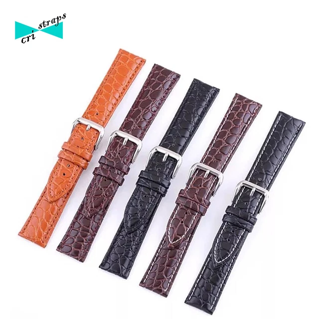 YAGHANG Cinturino In Pelle 12/14/16/18/19/20/21/22/24 Mm - Foto 7