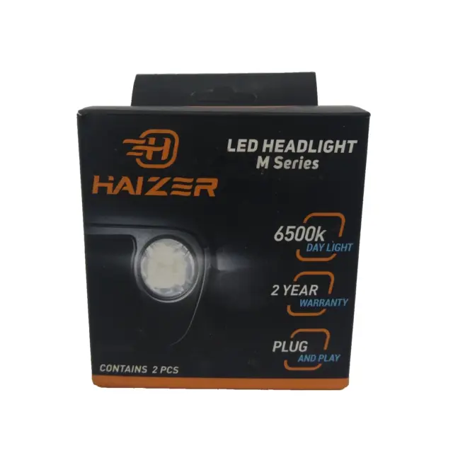 New Haizer H11 M Series 5200 Lumens LED Headlight Bulb Pair