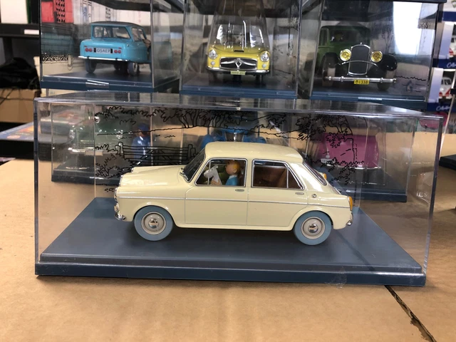 Voiture TINTIN 1/24 Collection Hachette N°67 La MG DE L'AUTO STOP