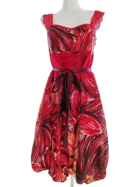 Jean Habillé Rouge TOM TAILOR Taille 36/38, Coupe Droite, Coton, état Comme Neuf
