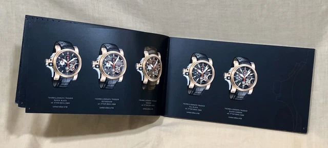 GRAHAM Catalogue Inner Force Collection Tourbillograph Chronofighter Swordfish /