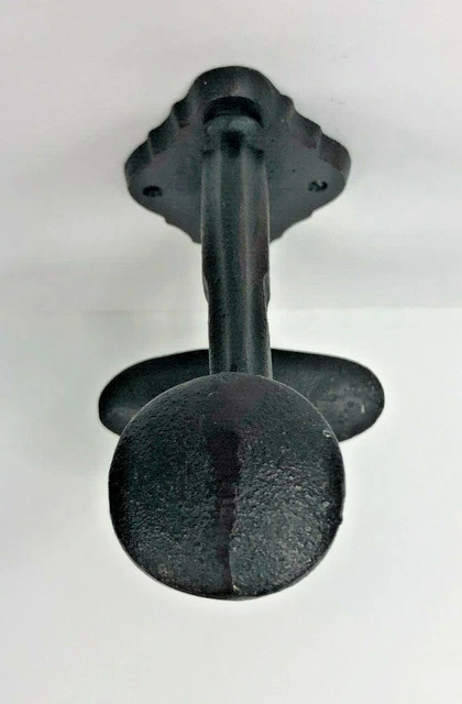 Vintage Style Cast Iron Wall Mounted Coat Hooks Hat Hook Hall Tree Black Heavy 5