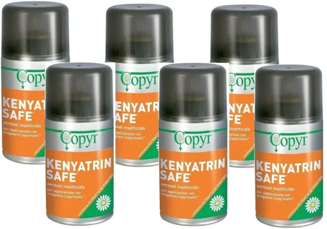 COPYR - Kenyatrin Safe - Anti-parasites Contre Insectes Volants - 6pz X 250ml