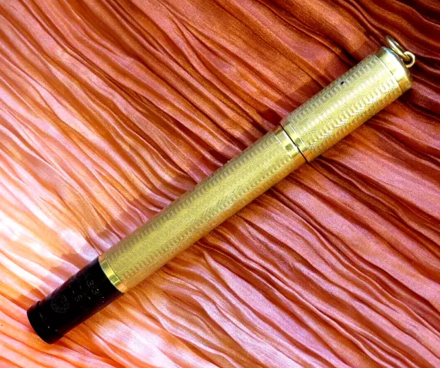 Aurora 18K nib continental SAFETY pen CLEAN