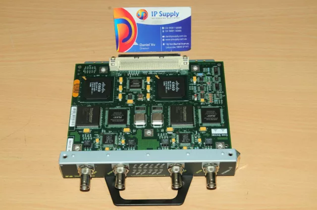 Cisco PA-2T3+ 2 Port Clear-Channel DS3 Router Module Port Adapter 7200 VXR SS