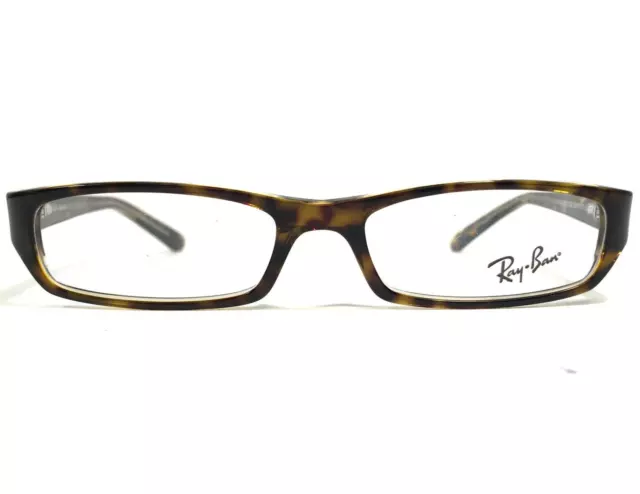 Ray-Ban Eyeglasses Frames RB5088 2192 Brown Tortoise Clear Rectangular 50-16-135