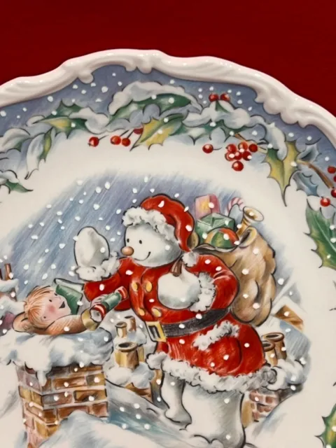 Royal Doulton The Snowman Full Set of 1st Quality Plates 3