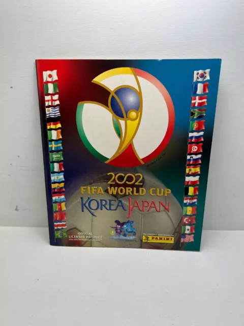 Album panini 2002 fifa world cup korea japan ( Vide / 10 vignettes collés )